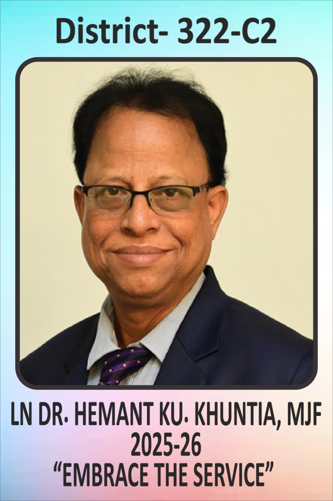 Lion Dr. Hemant Kumar Khuntia, PMJF